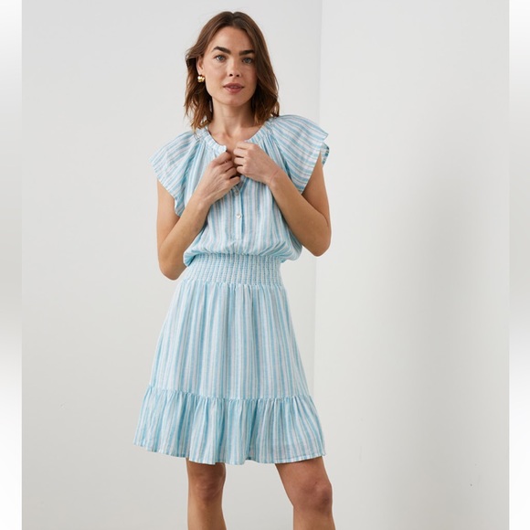 NWOT RAILS Laguna Stripe Augustine Mini Dress - Picture 3 of 11